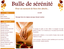 Tablet Screenshot of bulledeserenite.com